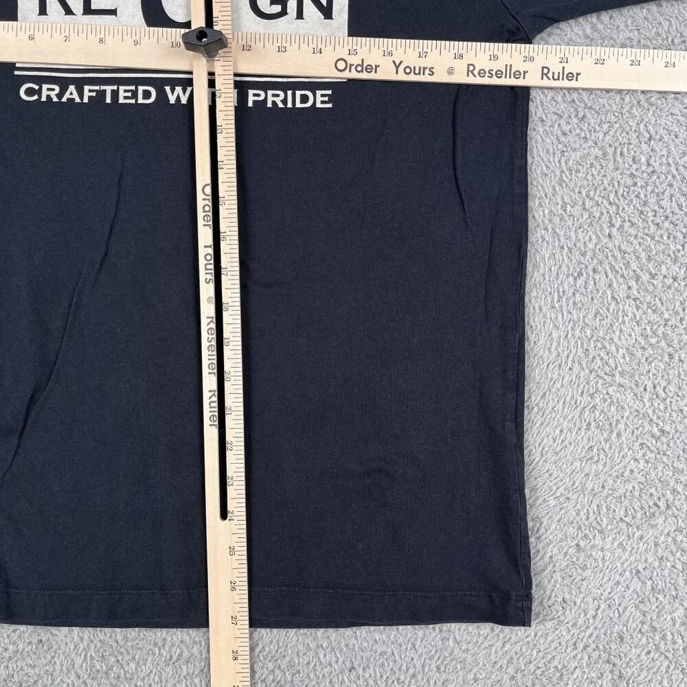 True‎ Religion Mens Black Long Sleeve T-Shirt Sz Large